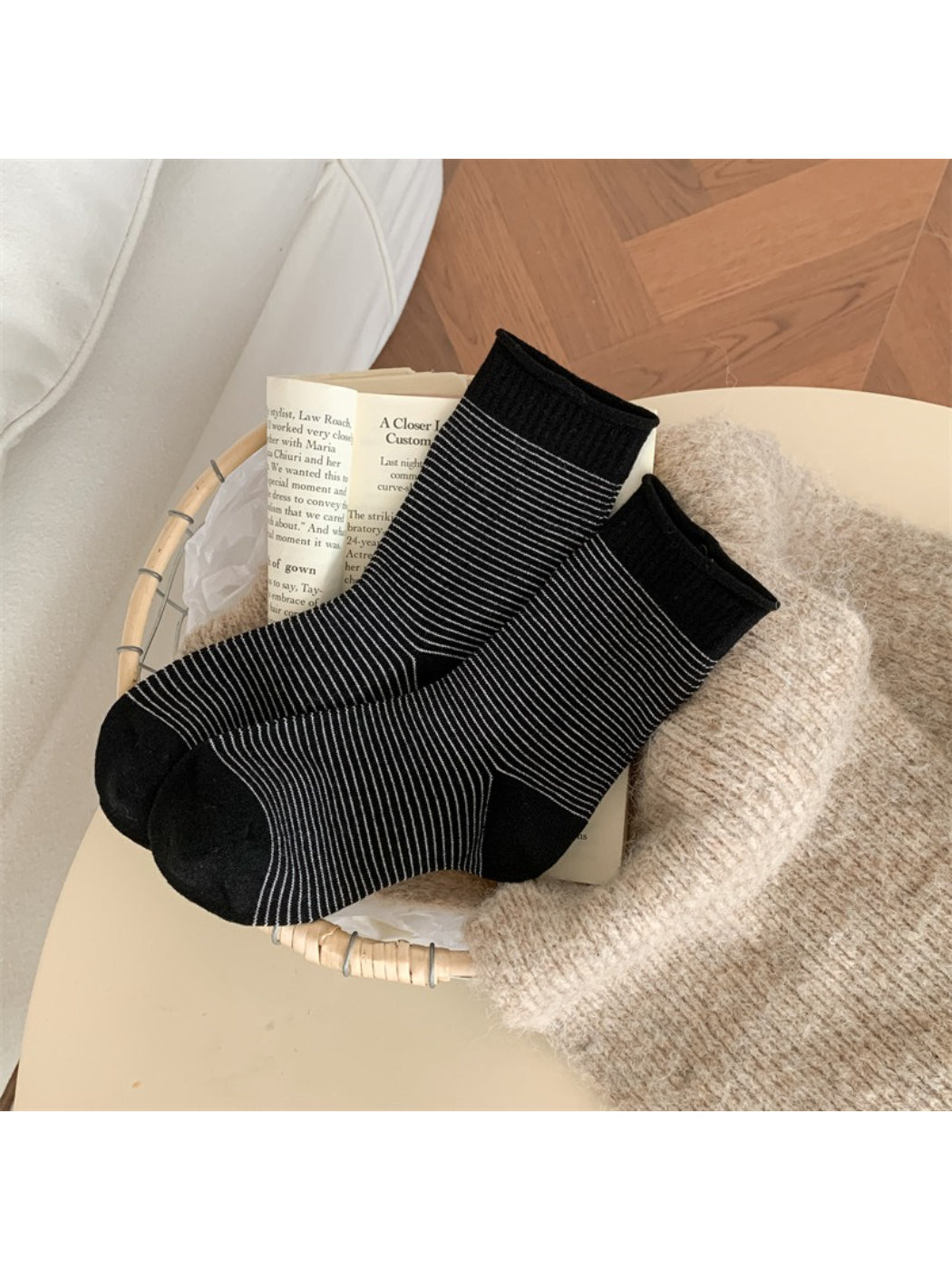 Rufia - Soft Colour Block Character Crew Socks product image 9