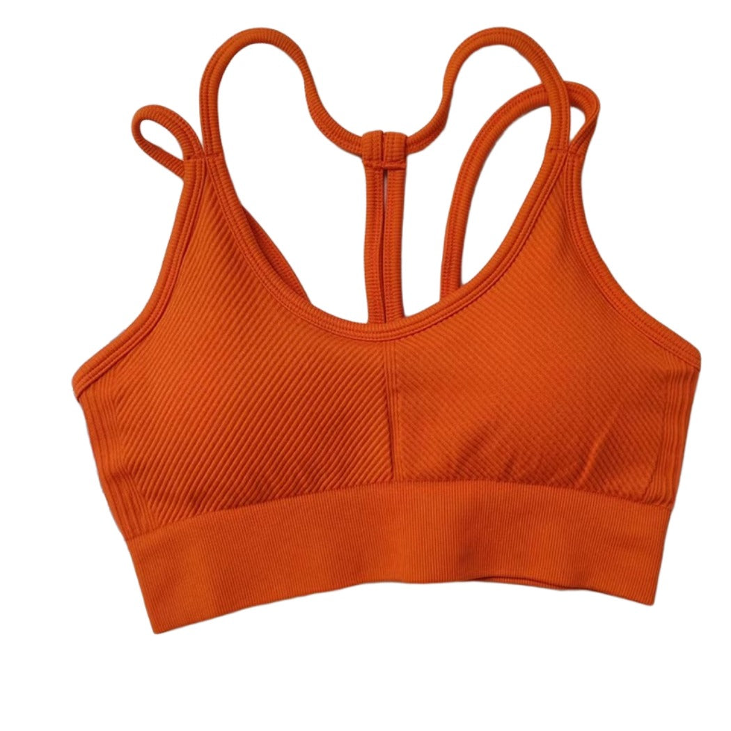 Stepo - Slim Strap Sports Bra Yoga Camisole