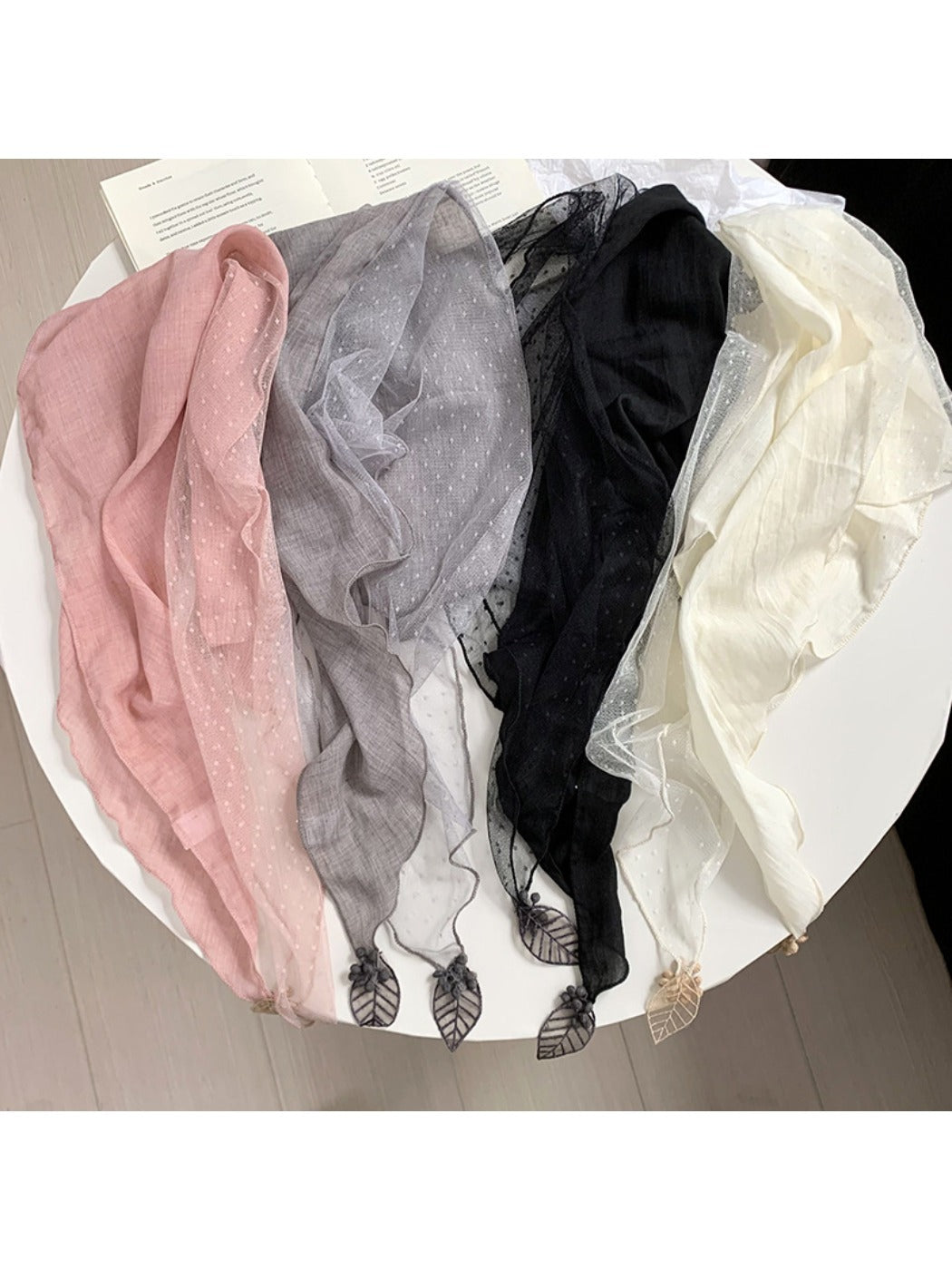 Scarvii - Minimalist Triangle Scarf Available in Multiple Colors