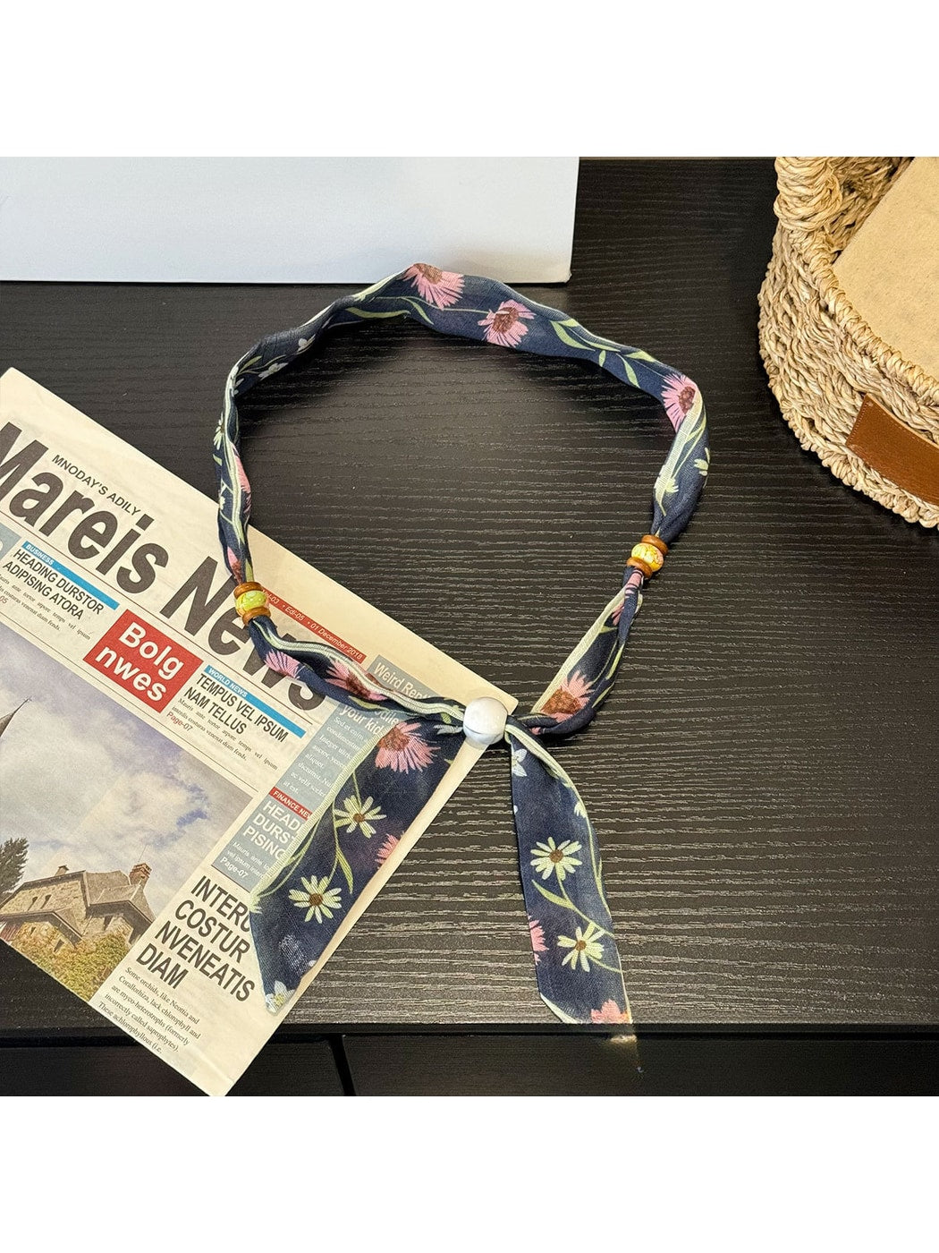 Scarvii - Boho Floral Decorative Print Scarf