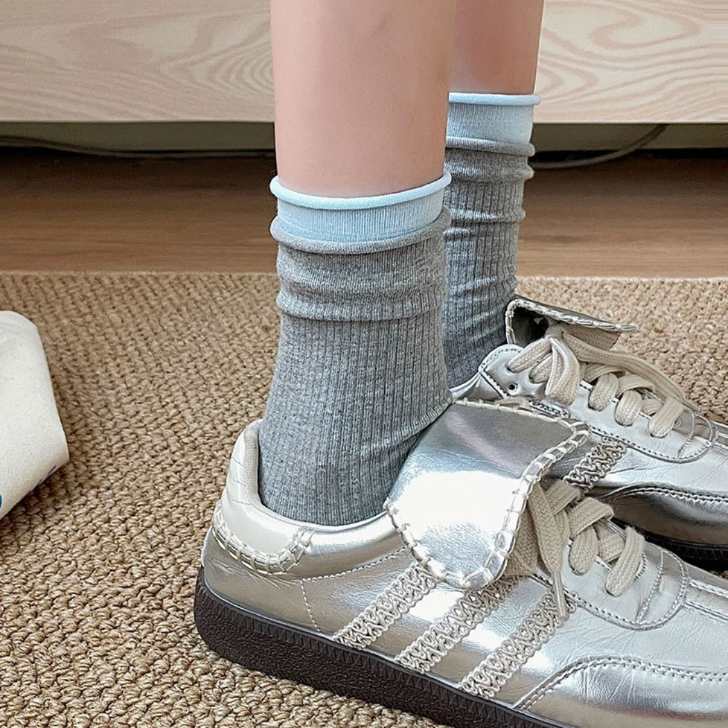 Rufia - Color-Block Crew Socks