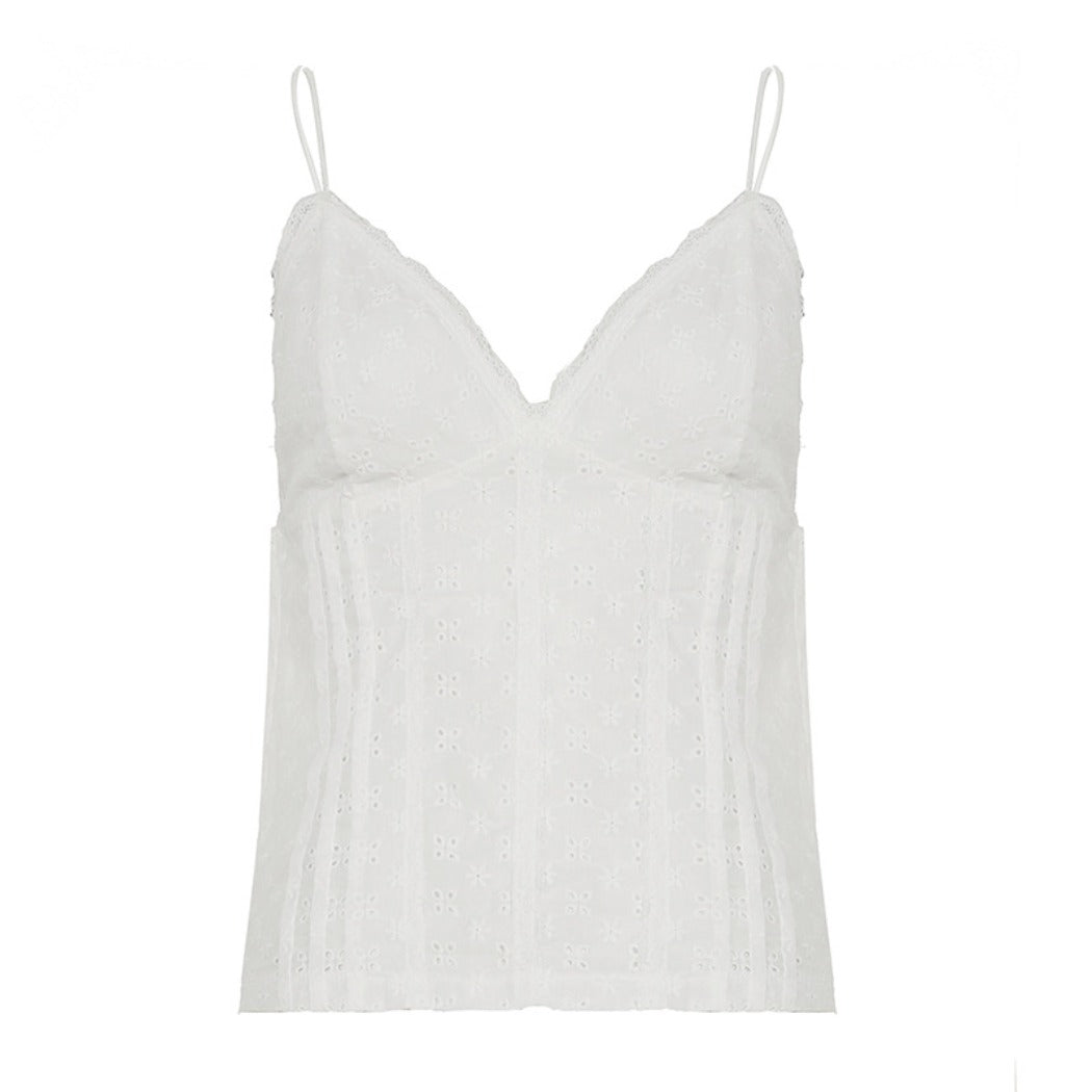Vesty - Textured Lace Cami - Classic & Chic