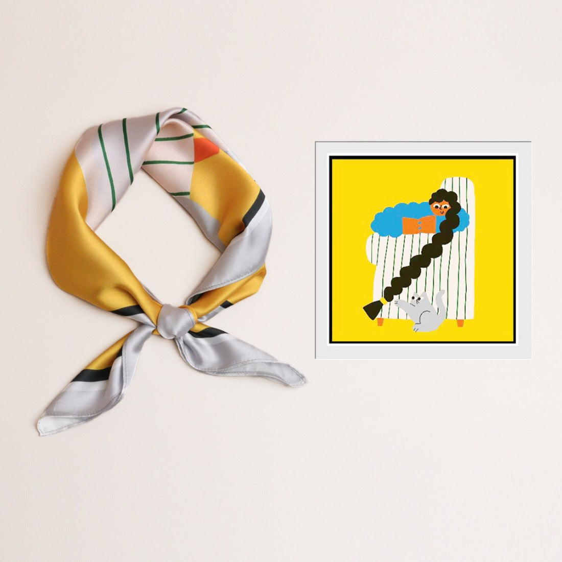 Scarvii - Summer Fashion Versatile Square Scarf
