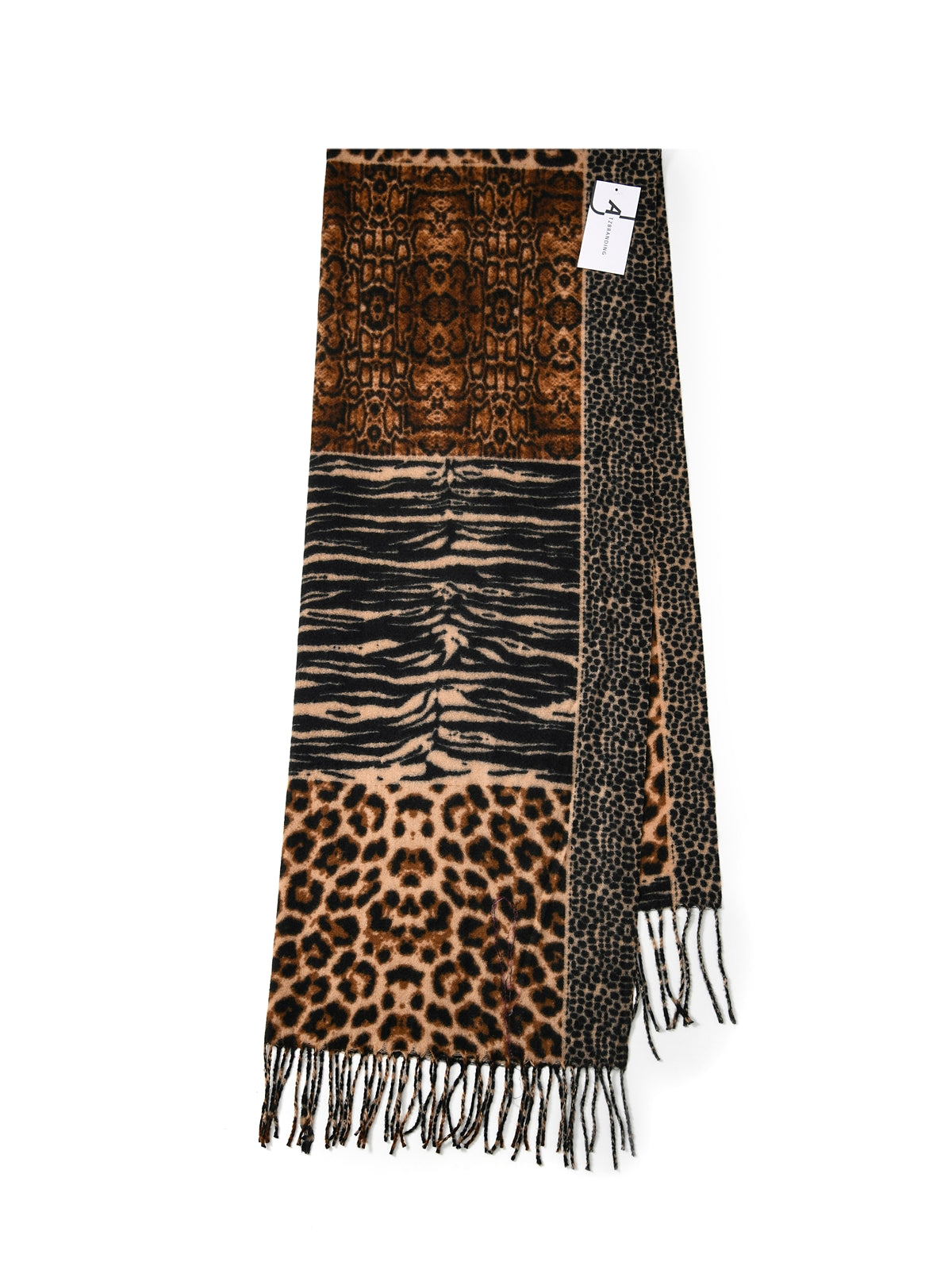 Scarvii – Wild Mosaic Animal Print Scarf