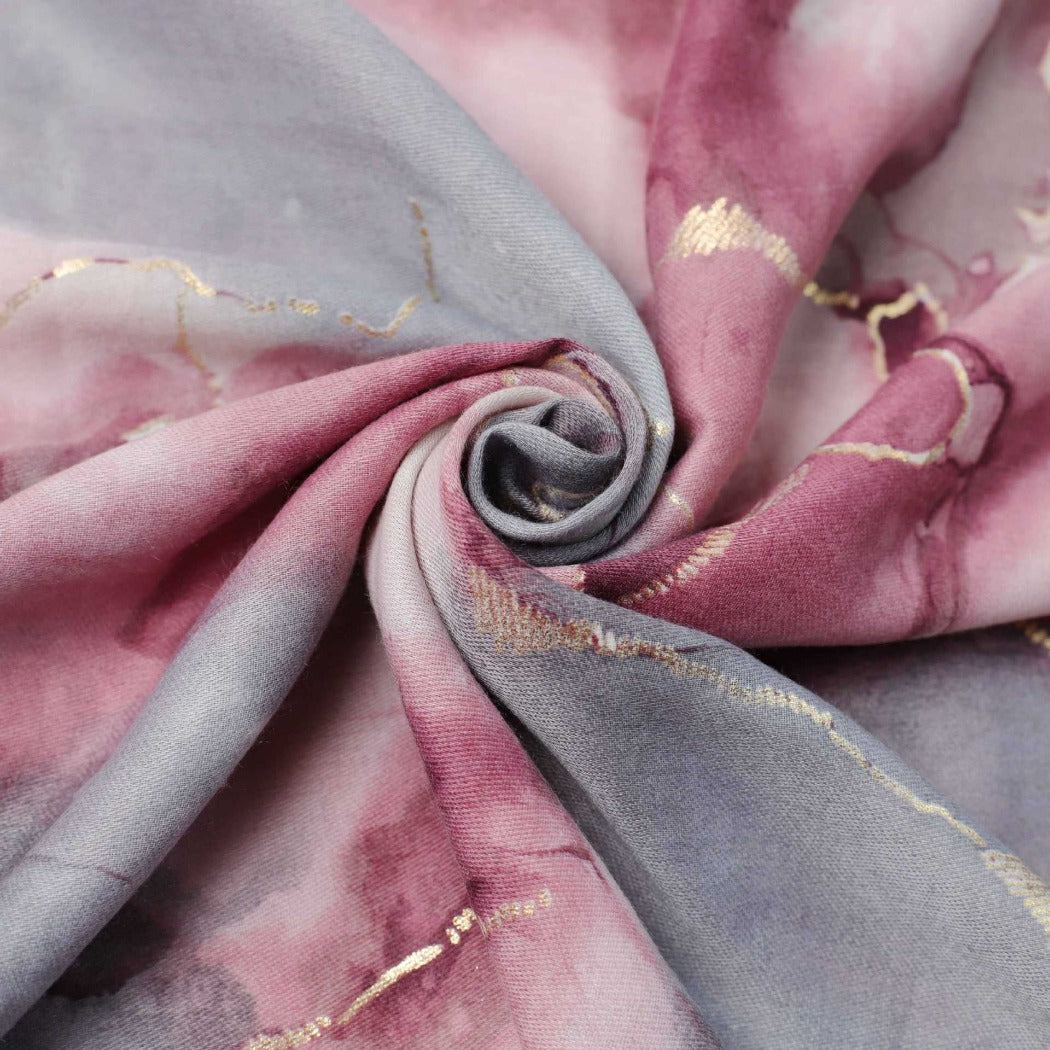 Scarvii - Shimmer Print Scarf - Elegant & Trendy