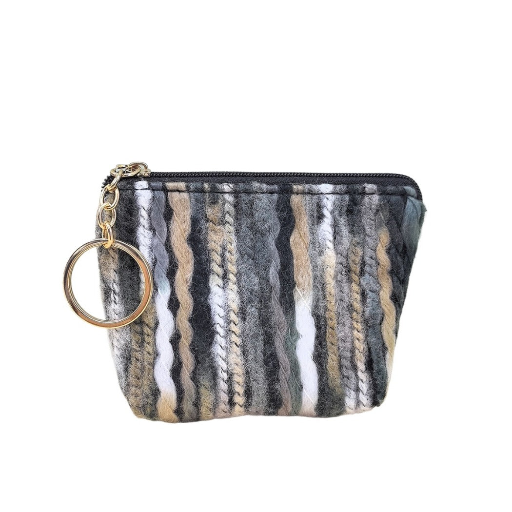 Cosbai - Boho Crochet Mini Pouch Bag - Colorful & Practical