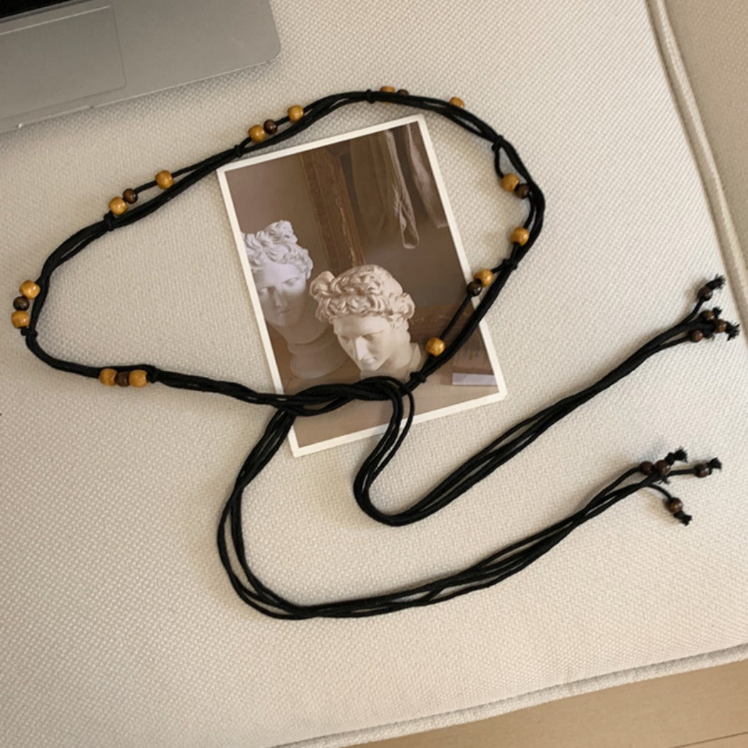 Beco - Y2K Boho Braided Belt Waist Rope