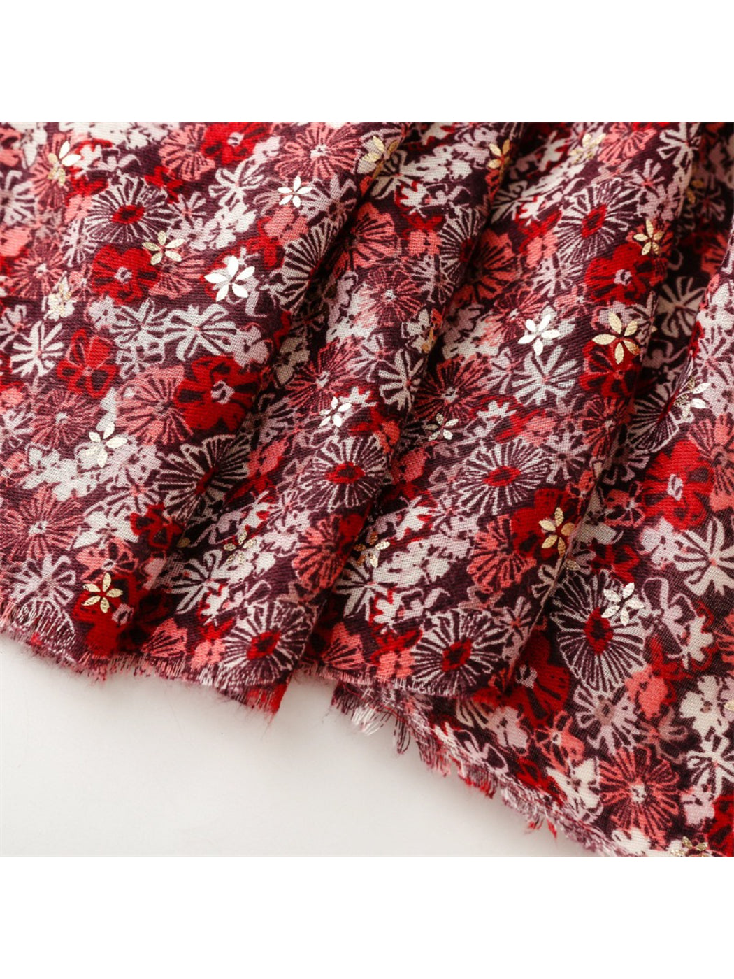 Scarvii - Ditsy Floral Print Scarf