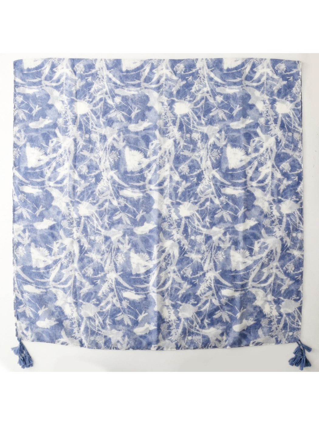 Scarvii - Vintage Floral Print Scarf - Soft & Fresh
