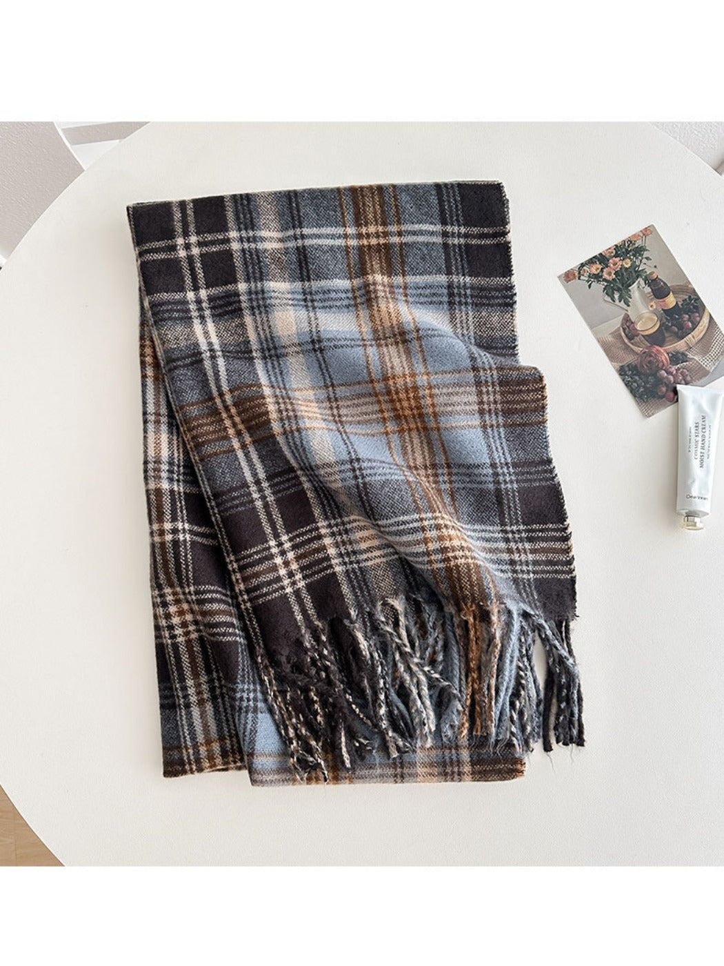 Scarvii - Plaid Winter Scarf Shawl for Women
