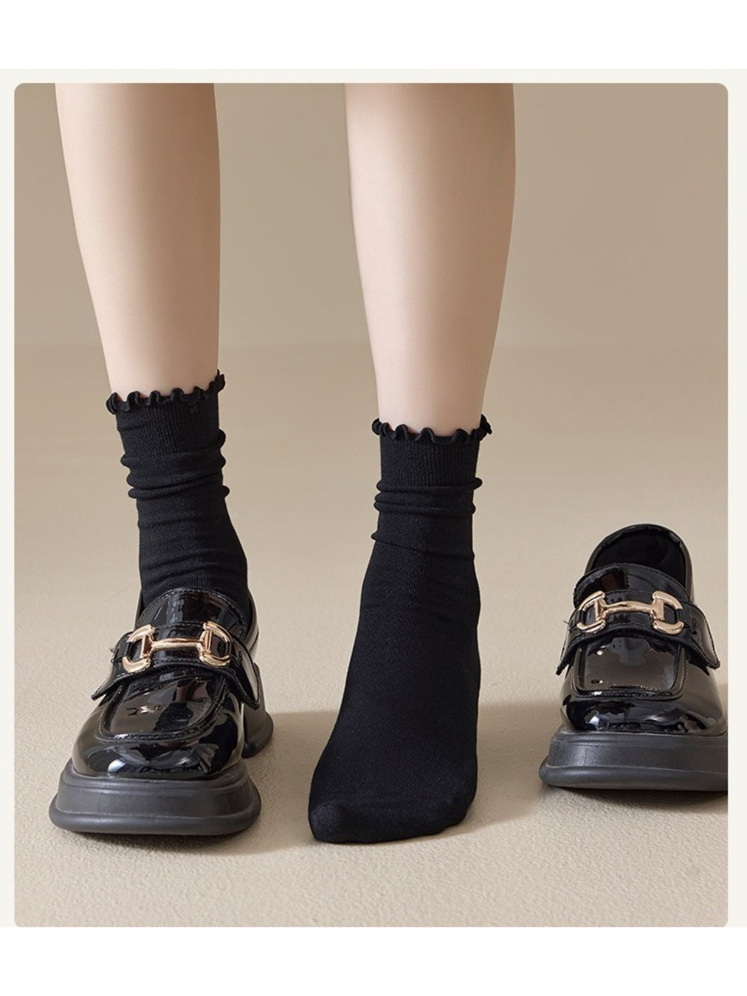 Rufia - Everyday Neutral Crew Socks