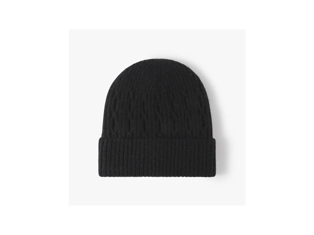 Haila - Fleece-Lined Cable-Knit Cuffed Beanie