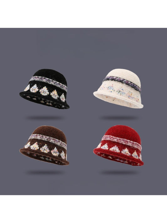 Haila - Winter Soft Bucket Hat for Women