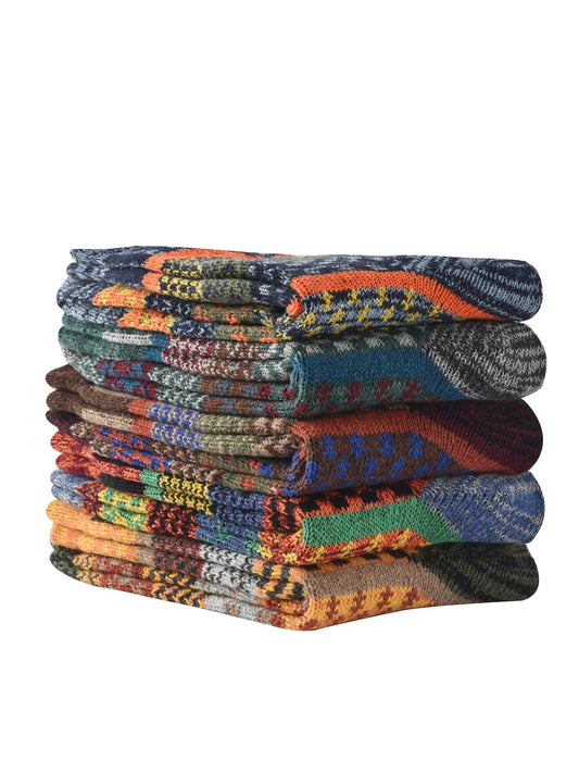 Rufia - Thick Mid-calf Socks for Winter