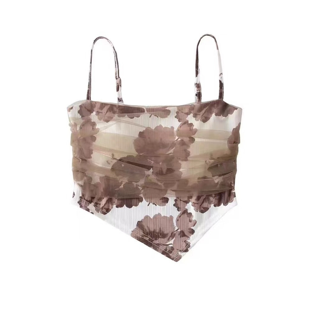 Vesty - Sexy Mesh Layering Cami Top - Fashion & Artistic
