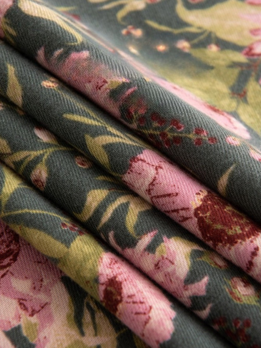 Scarvii - Winter Floral Print Scarf & Shawl