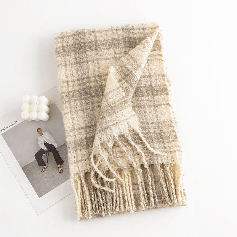 Scarvii - Autumn and Winter Plaid Scarf for Women