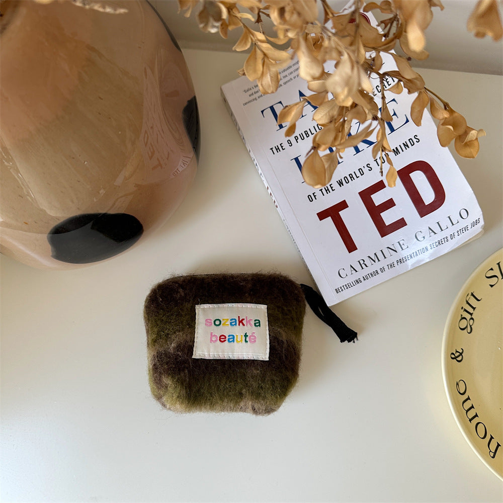 Cosbai - Mini Plush Makeup Bag