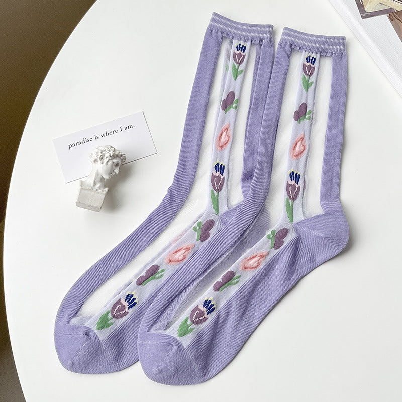 Rufia - Floral Botanic Summer Socks