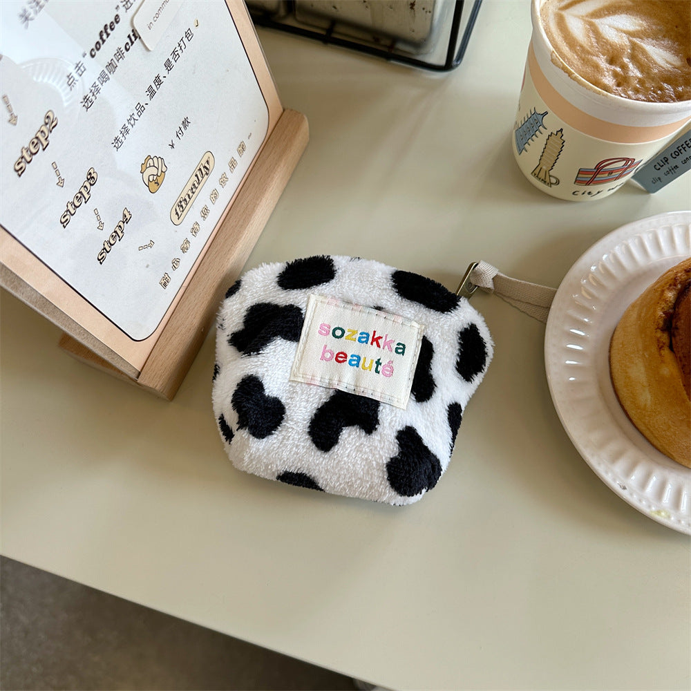Mini Plush Makeup Bag