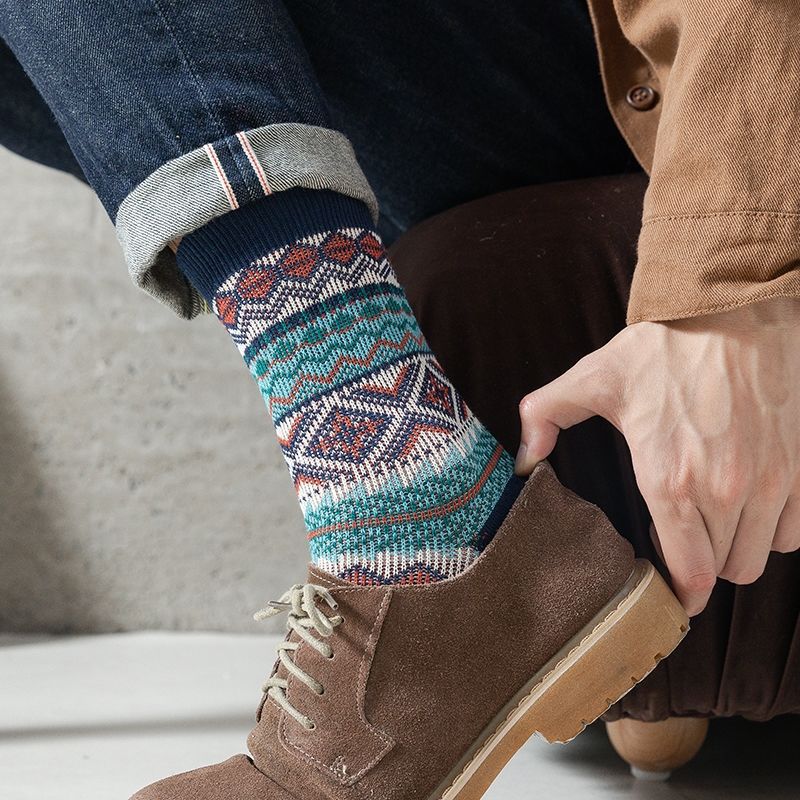 Rufia - 5 Pairs Unisex Classic Socks