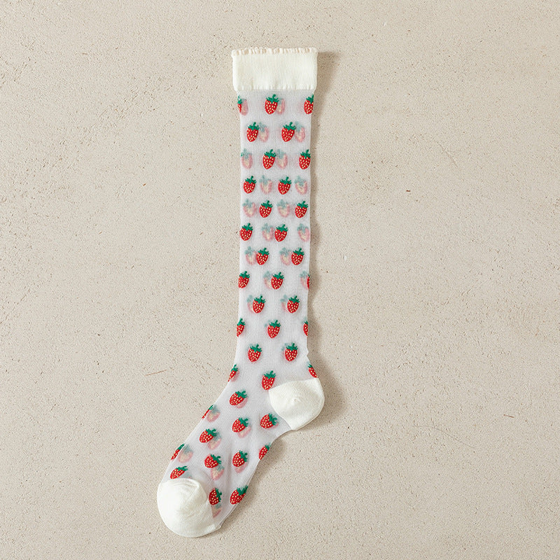 Rufia - Adorable Patterned Summer Stockings
