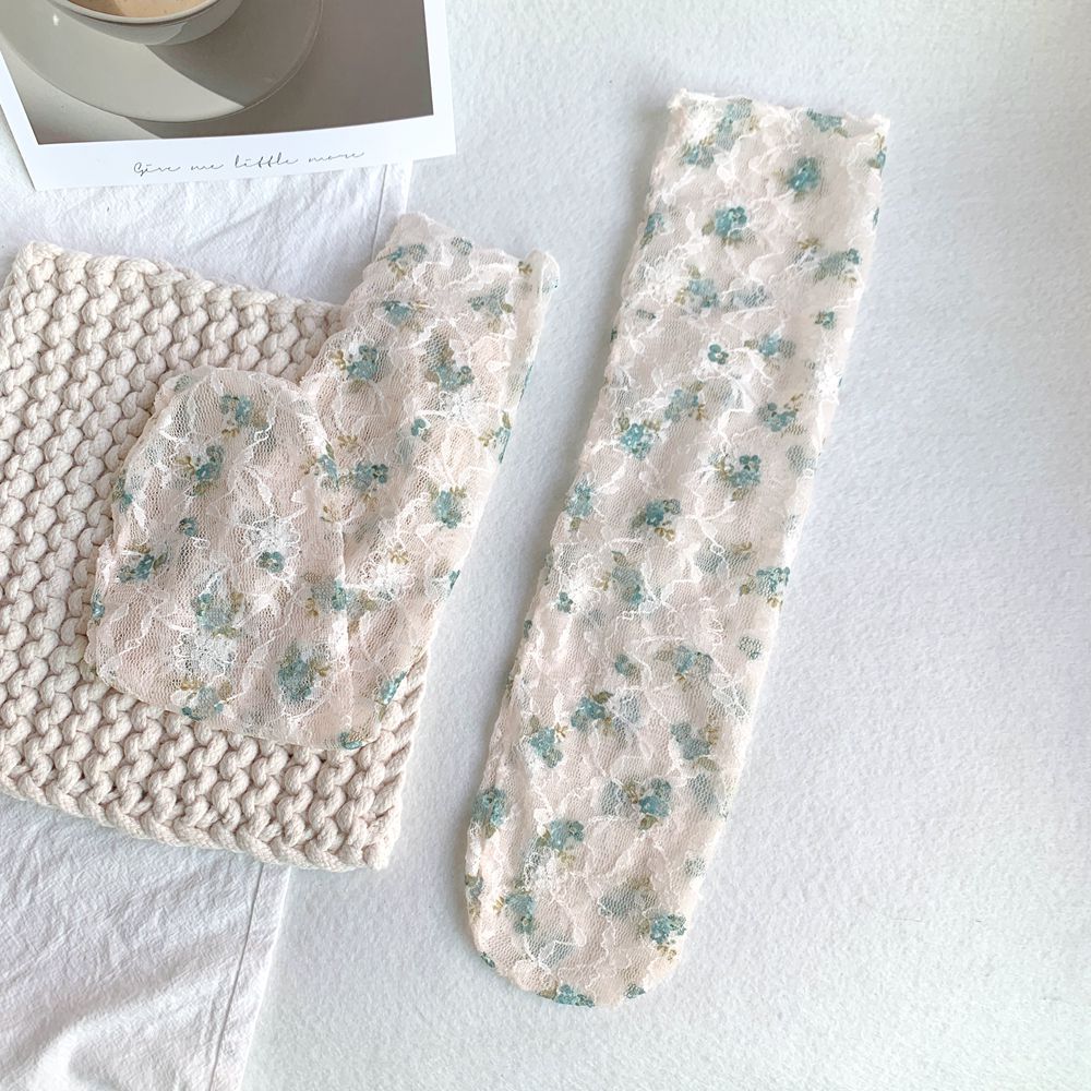 Rufia - Garden Series Lace Loose Socks