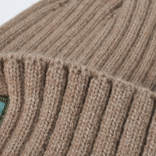 秋冬针织保暖无檐男女户外毛线帽休闲百搭通勤日常套头包头针织帽