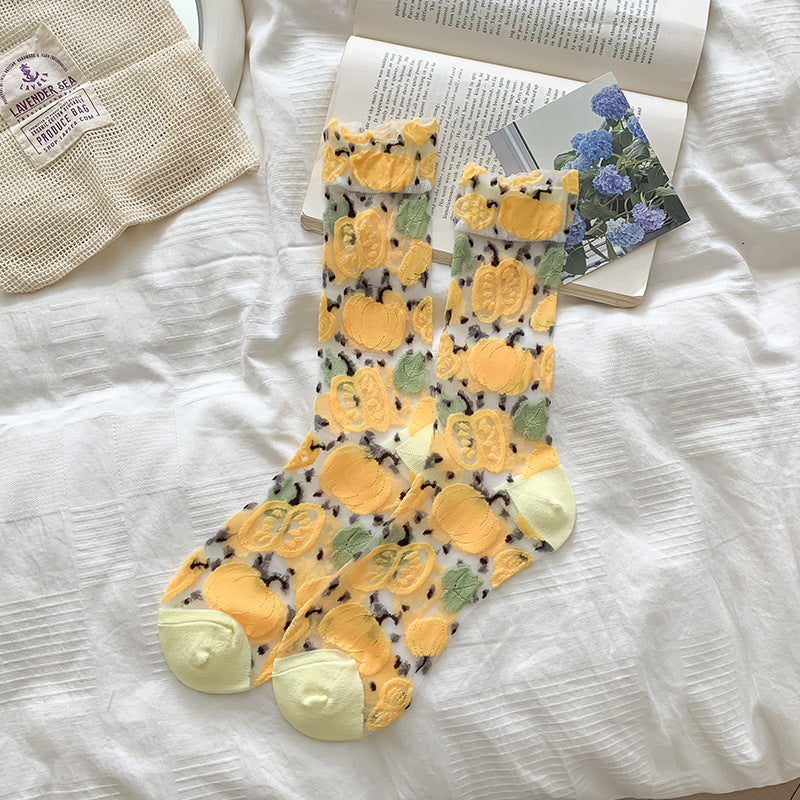 Rufia - Vegetable Pattern Summer Socks