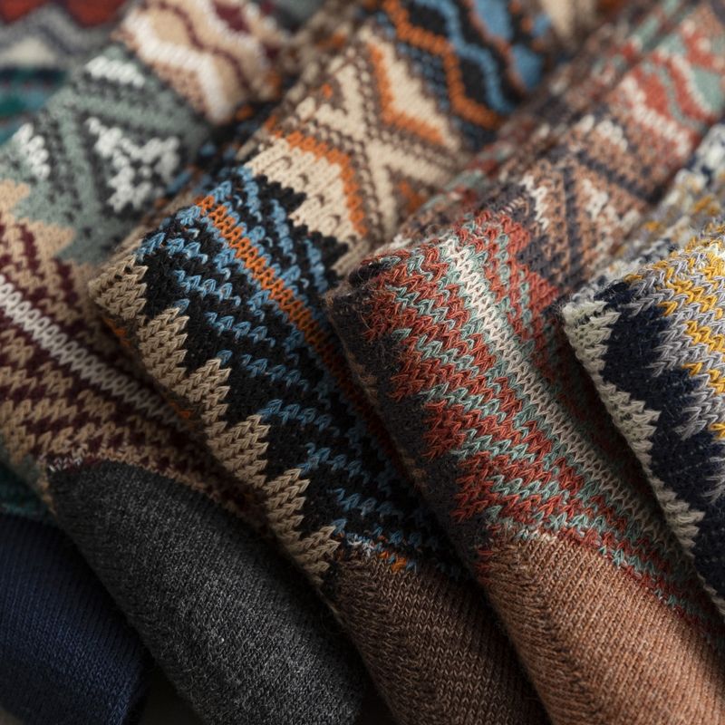 Rufia - 5 Pairs Unisex Classic Socks