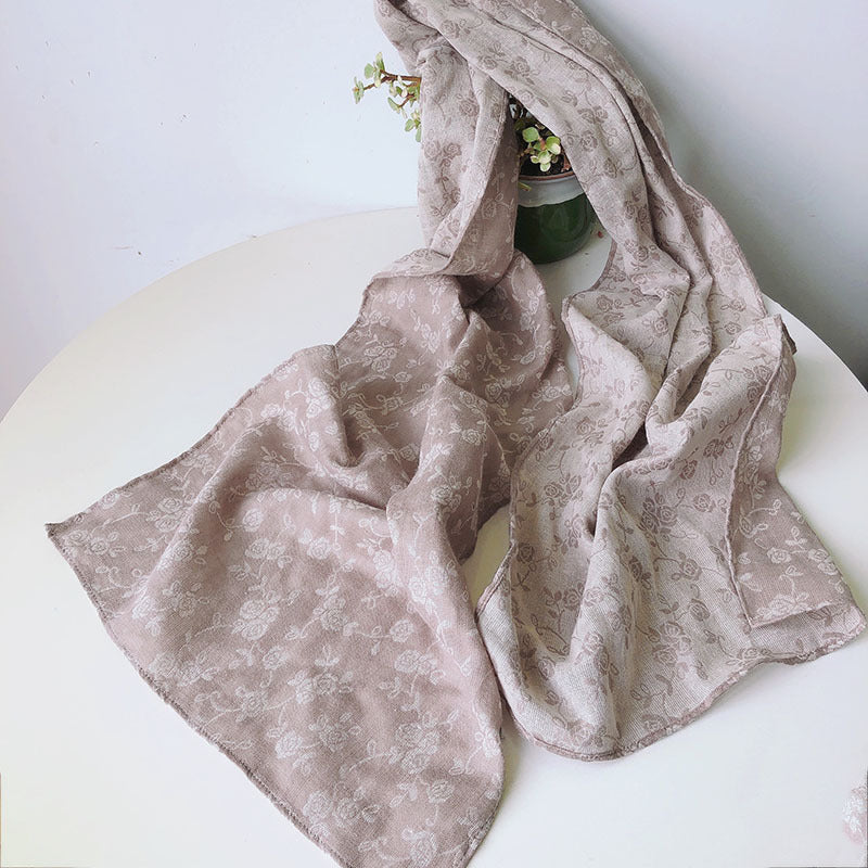 Scarvii - Plaid Boho Scarf Reversible