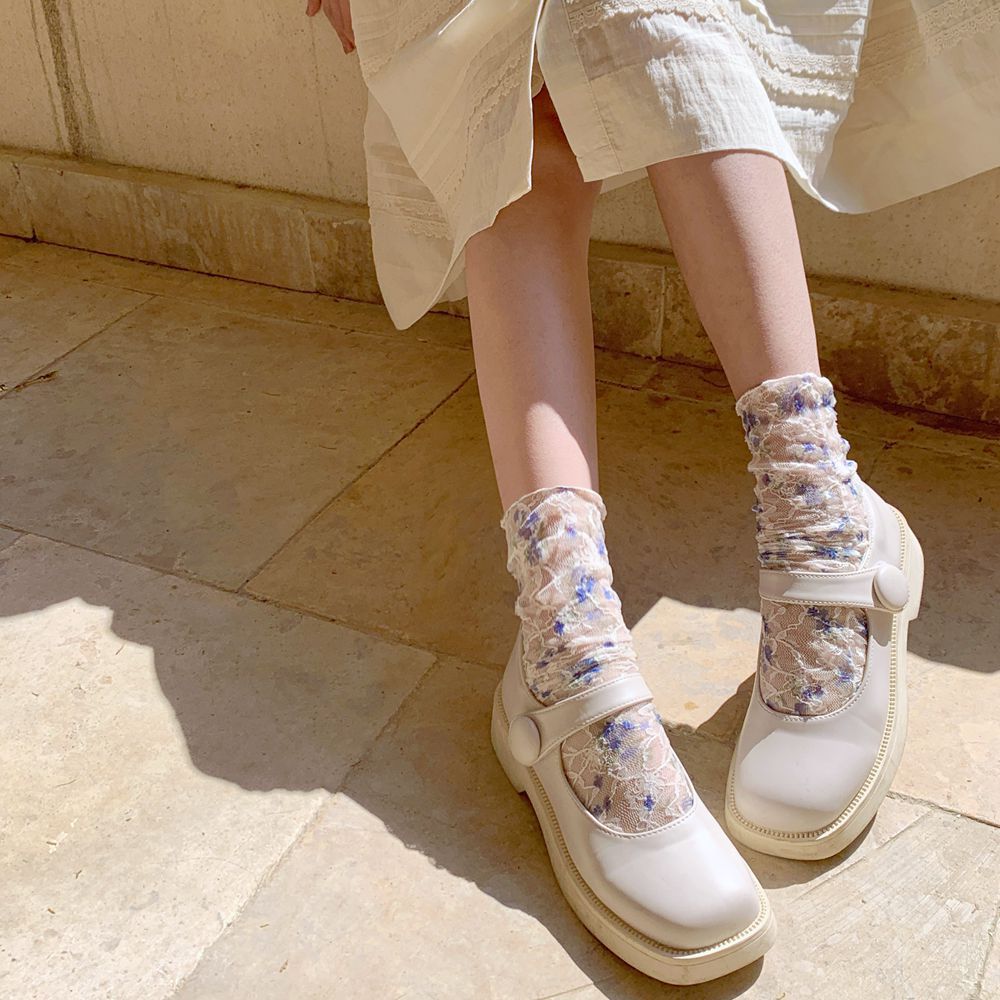 Rufia - Garden Series Lace Loose Socks