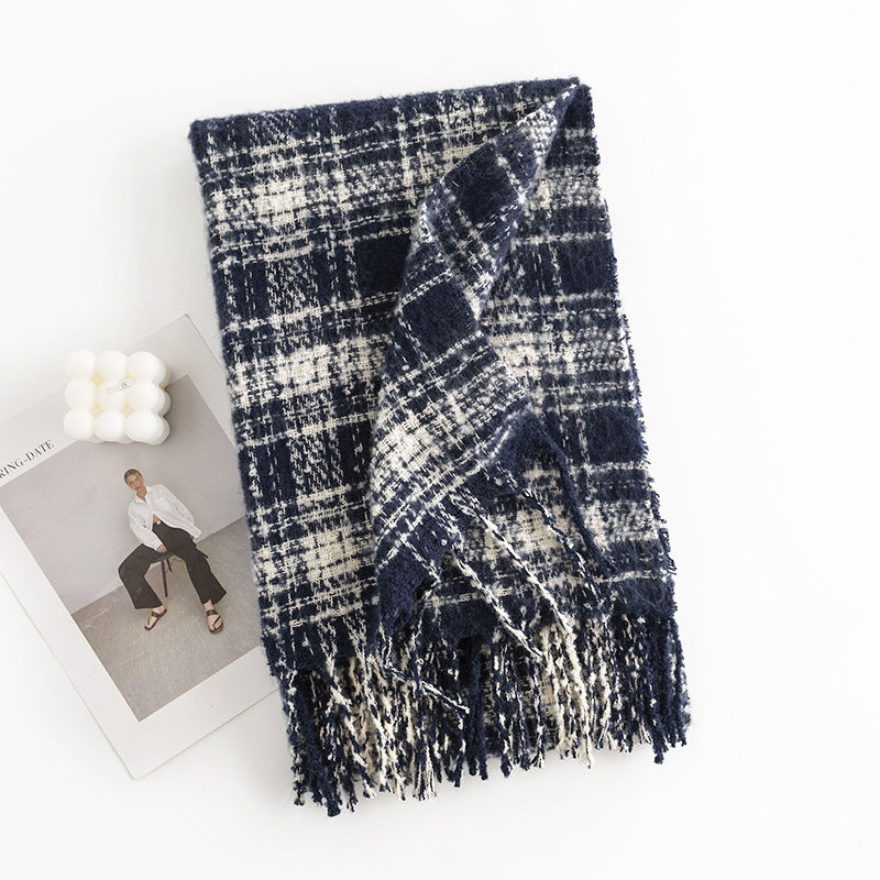 Scarvii - Autumn and Winter Plaid Scarf for Women