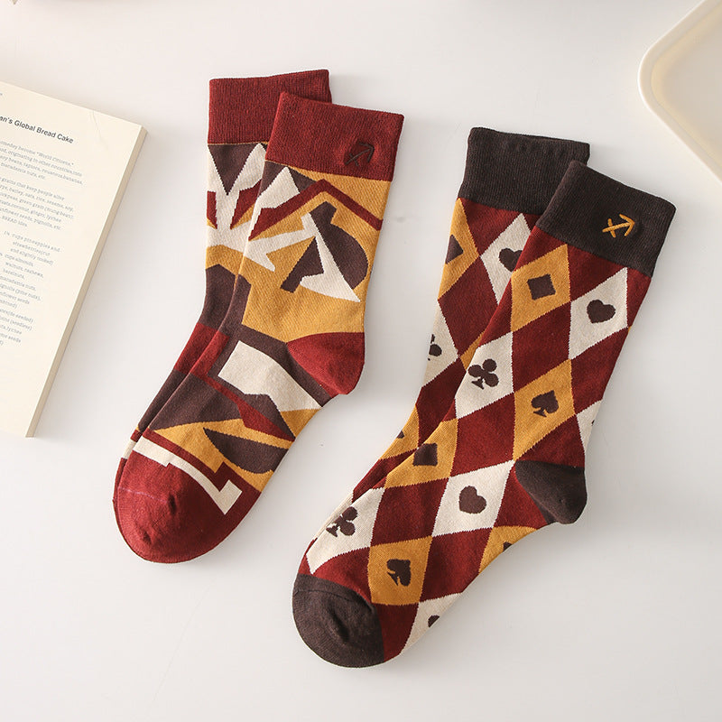 Rufia - 4 Pairs Zodiac Sign Socks