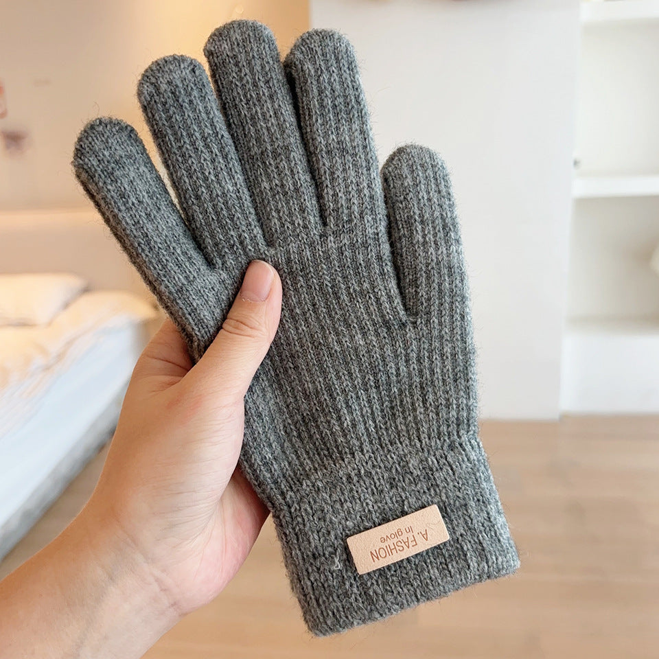 Gloving - Candy Color Touchscreen Knit Gloves