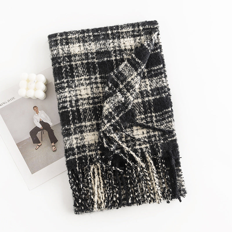 Scarvii - Autumn and Winter Plaid Scarf for Women