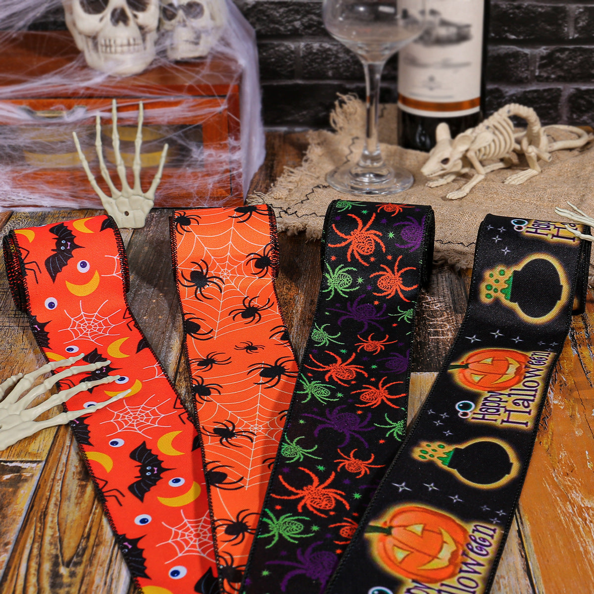 Hallo - Halloween Print Ribbon