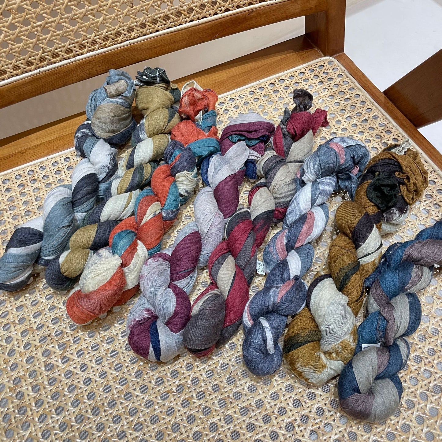 Scarvii - Color Block Long Scarf