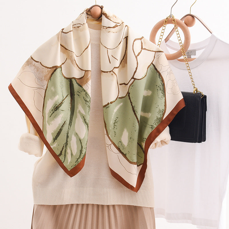 Scarvii - Camellia Square Scarf