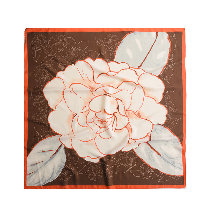 Scarvii - Camellia Square Scarf