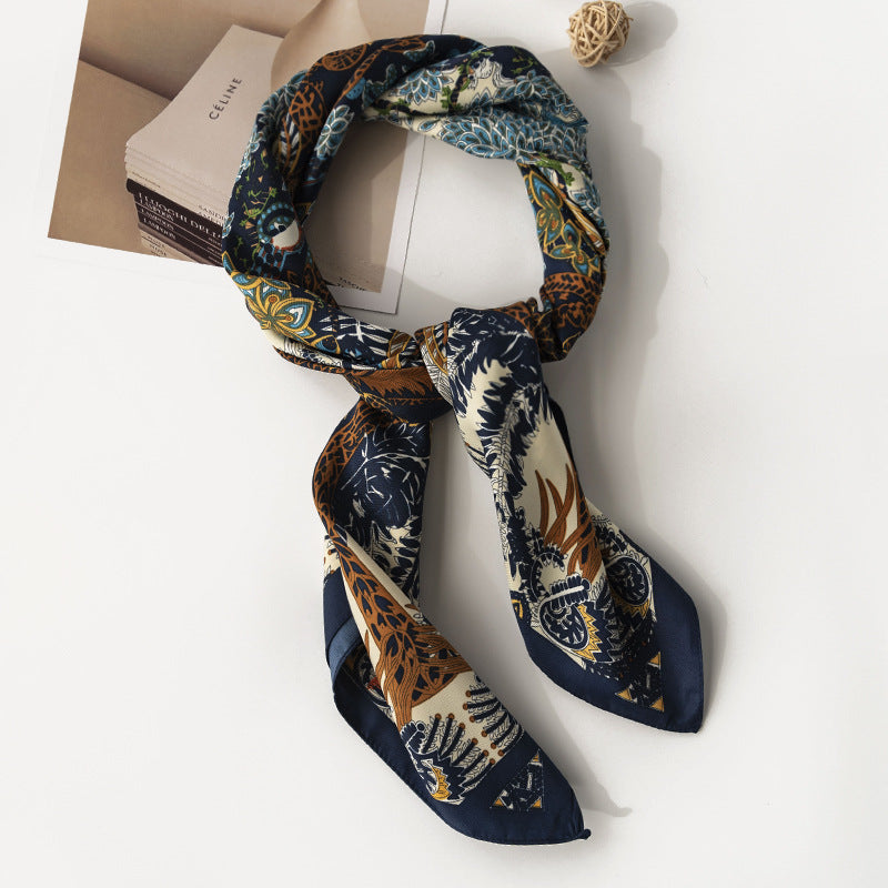 Scarvii - Botanical Floral Square Scarf