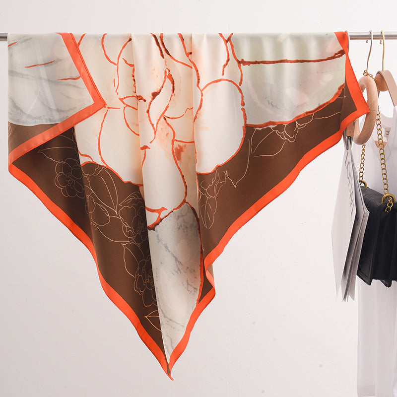 Scarvii - Camellia Square Scarf