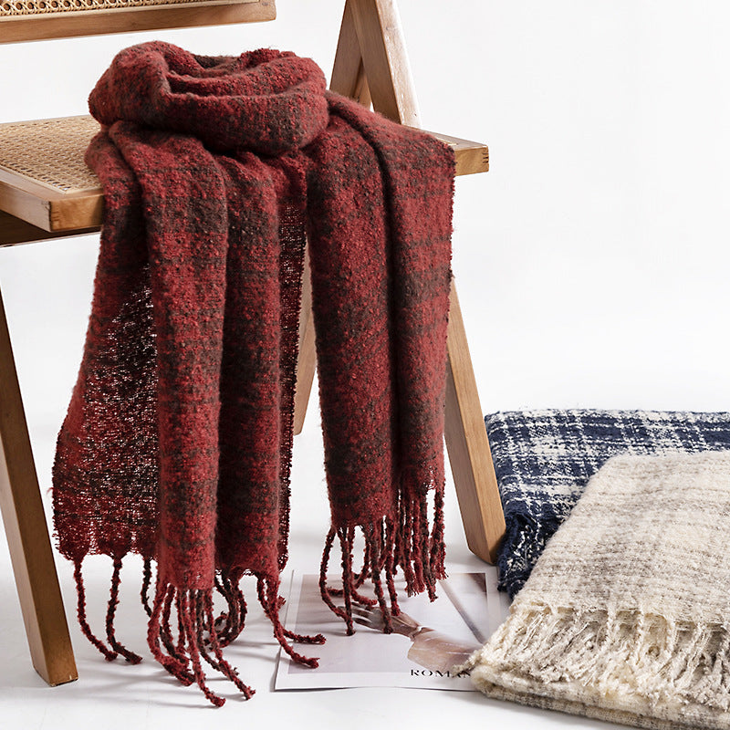 Scarvii - Autumn and Winter Plaid Scarf for Women