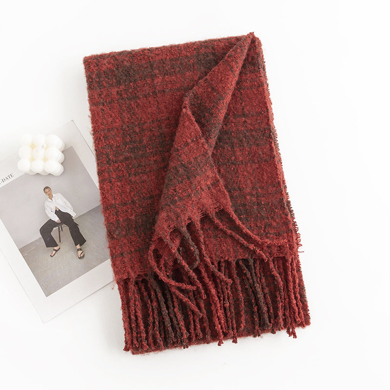 Scarvii - Autumn and Winter Plaid Scarf for Women