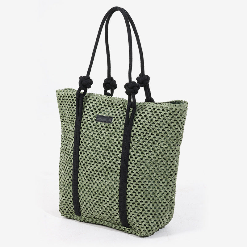 Baggie - Large Capacity Single Shoulder Tote Straw Bag