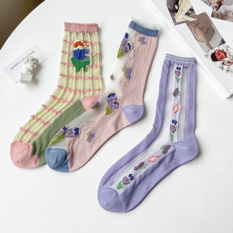 Rufia - Floral Botanic Summer Socks