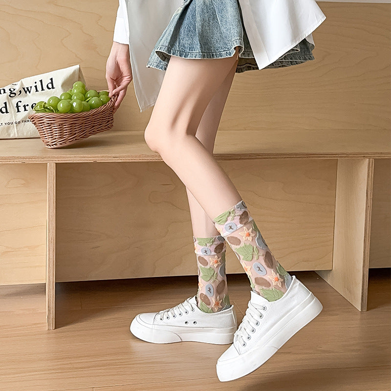 Rufia - Vegetable Pattern Summer Socks