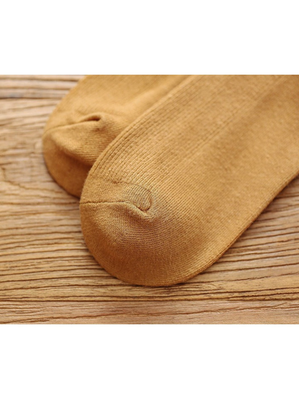 Rufia - Solid Color Mid-Calf Socks for Women