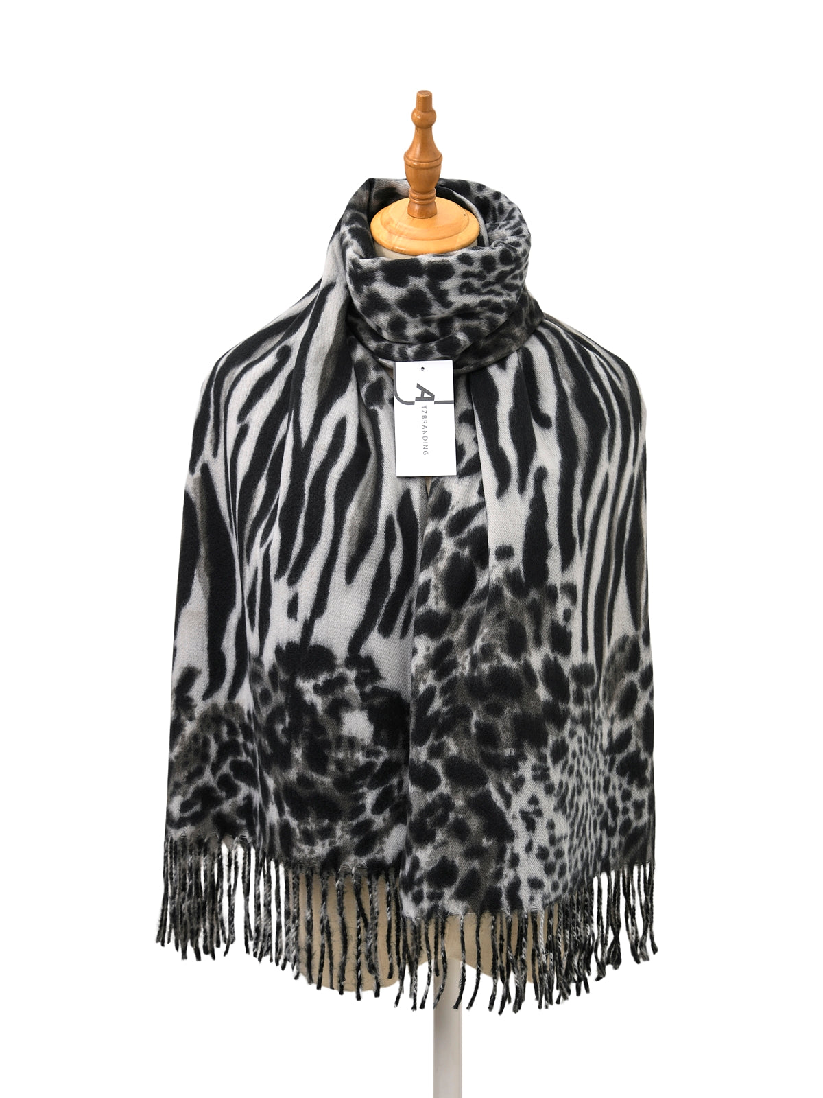 Scarvii – Wild Streak Print Scarf