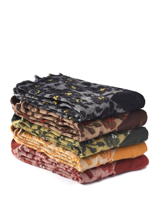 Rufia – Capsule Bloom Texture Crew Socks